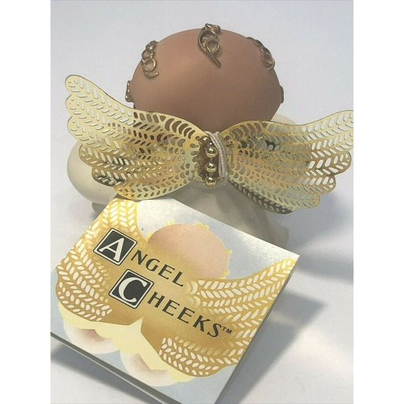 Angel Cheeks Christmas Red Gift Figurine Russ Critters 2001 2 1/2”T Collectible - Picture 5 of 7